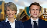 Anne Genetet avec Emmanuel Macron