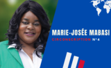 La candidate UCE Marie-Josée Mabasi pour la 4ème circonscription des Français de l'étranger