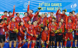 Médaille d’or pour l'épreuve de foot le Vietnam aux Sea Games