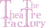 Logo The Theatre Factory en rose