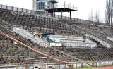 Les tribunes du Stadion Skra de Varsovie