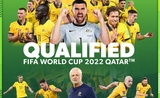 affiche officielle de l'Australie qualifiée au Mondial 2022