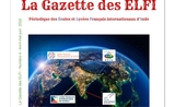 La première page de la gazette des lycées français en Inde pour avril juin 2022