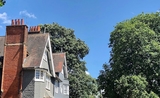 Londres canicule jamais vue belle maison sous la chaleur