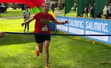 Arrivée d'Alexandre Hennon marathonien à Perth en 2022 