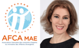 Zoe Meyer, la présidente de l'AFCA-MAE