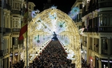Illuminations de Malaga Noël