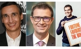 Stéphane Cluzet, Christophe Rabatel et Sylvain Querné, trois français au top 100 managers de Forbes en Italie