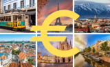 Plusieurs villes d'Europe avec des loyers parmi les plus élevés en 2023 avec le signe euro devant 