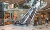 escalator centre commercial 