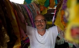 Stefano Funari fondateur de I was a Sari à Mumbai