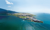 Aéroport Hong Kong nouvelle piste d'atterrissage travaux investissement
