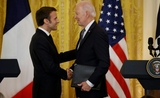  Biden reçoit Macron à la Maison Blanche