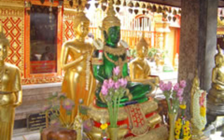 Bouddha de jade Chiang Mai