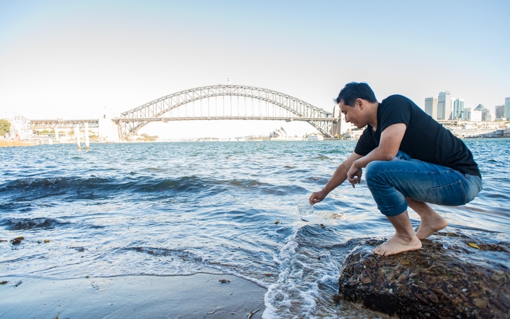 eau port de Sydney potable graphène Australie