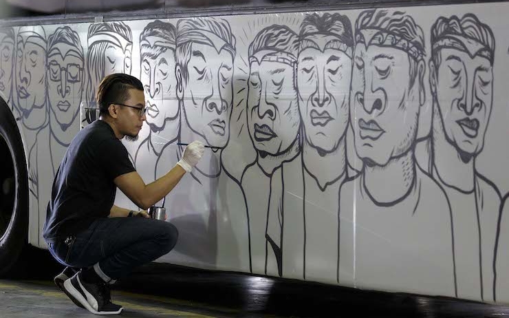 Speak Cryptic, street art, singapour