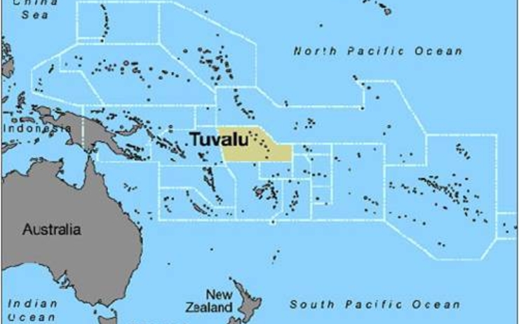 tuvalu carte du monde