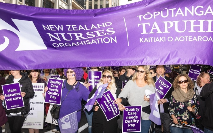 Grève nationale des infirmiers de Nouvelle-Zélande
