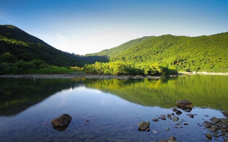 Réservoir Pok Fu Lam eau douce histoire approvisionnement