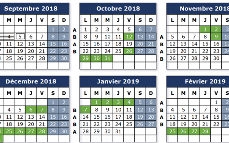 Calendrier Scolaire 2018 2021 Calendrier scolaire 2018/19 à Madrid, établissements français 