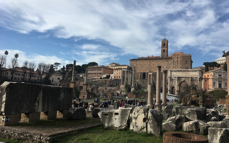Visite Rome Antique Forum Romain