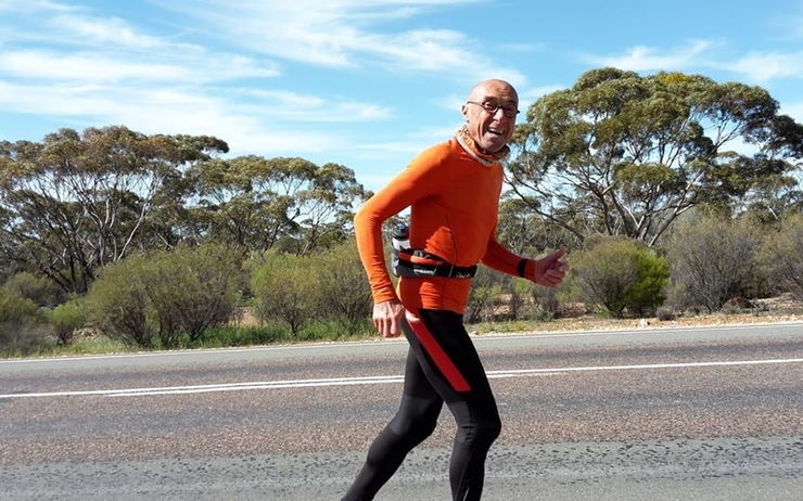 Lionel Rivoire Australie course à pied Perth Sydney