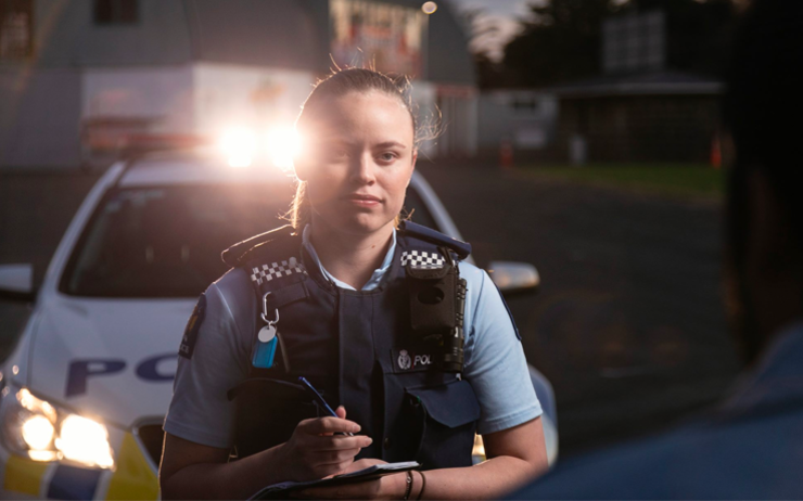 campagne de publicité Police Nouvelle Zélande