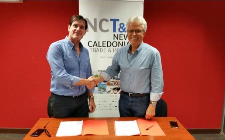 Une convention de partenariat a été signée entre le cluster NCT&I et les Conseillers du commerce extérieur de la France en Nouvelle-Calédonie 
