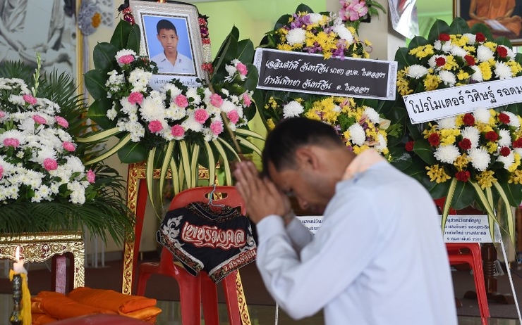 Funerailles d'un adolescent boxeur thailandais