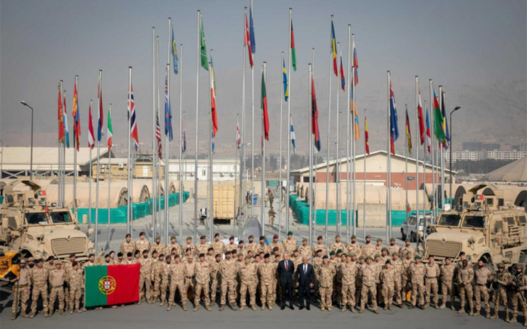 Afghanistan: 1er ministre rend visite aux militaires portugais