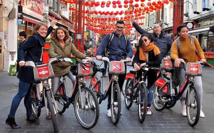 No Diet Club Food Tour Londres recrute guides vélo visite street food