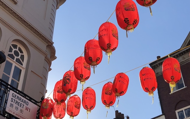 Nouvel an chinois gerrard street Londres Chinatown défilés évènements