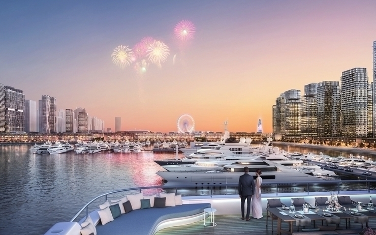 Dubai-EAU-Nouvelle-Marina-dédiée-aux-supers-yachts