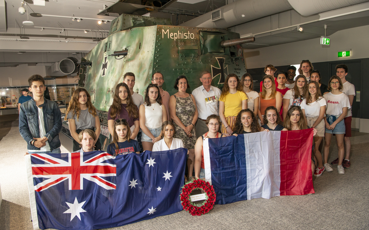 French students Queensland Museum