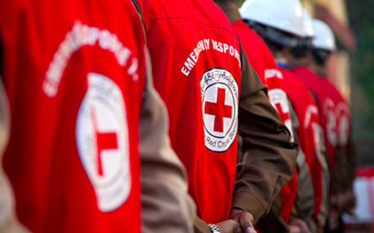 La Croix Rouge au ralenti dans le nord du Rakhine en Birmanie