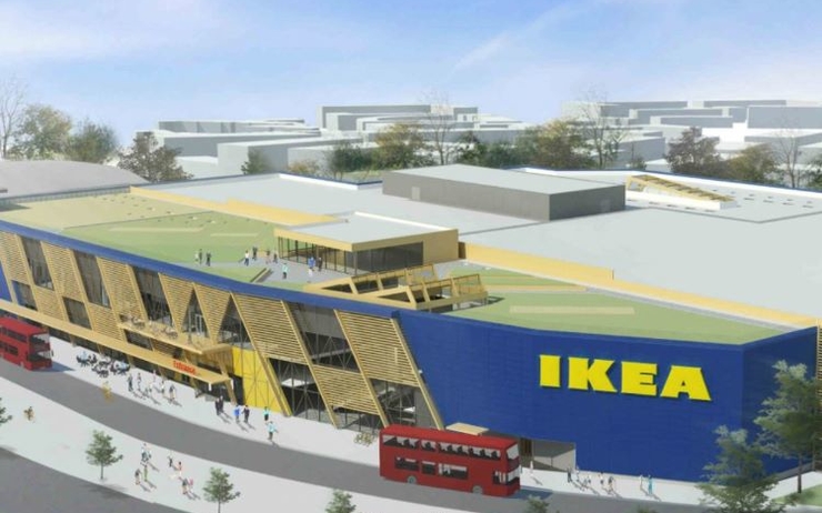 Londres Ikea Greenwich ouverture nouveau magasin 