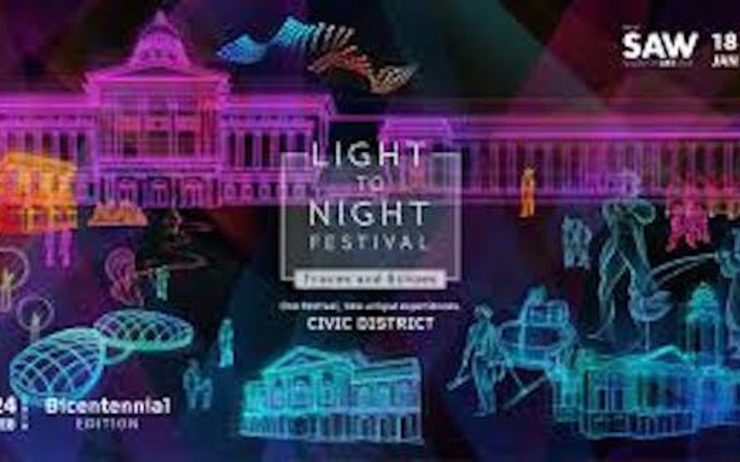 A voir à faire, Singapour, Light to Night Festival