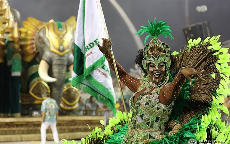 « Mancha Verde » vainqueur du carnaval 2019 de São Paulo