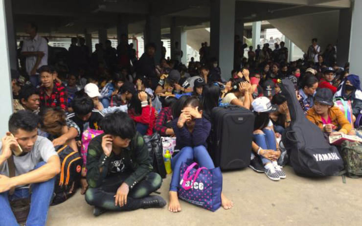 60 nouveaux migrants renvoyés en Birmanie par la Thaïlande