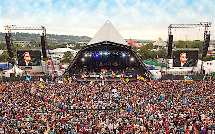 Festival Royaume-Uni Musique the Killers et The Cure Glastonbury