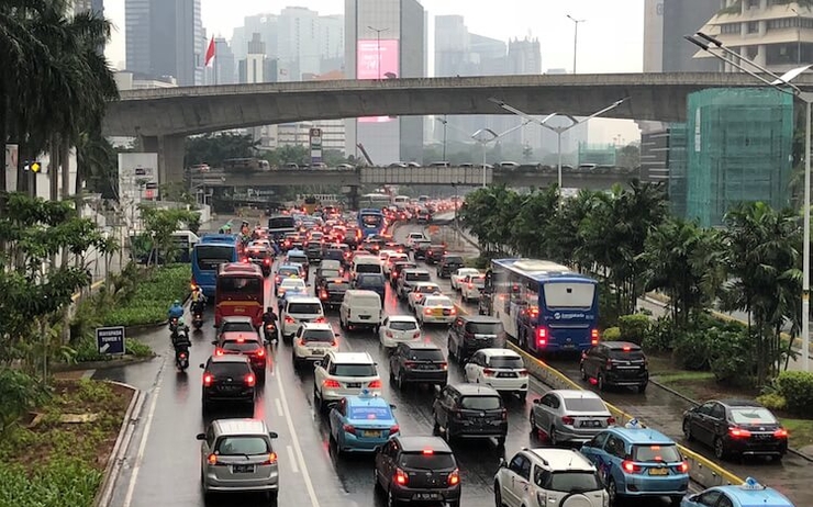 Jakarta qualité air dégradée le plus