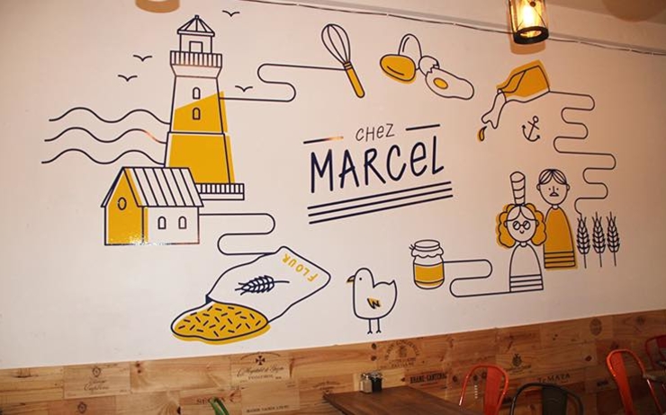 Chez Marcel Crêperie Française French Food Auckland Nouvelle-Zélande