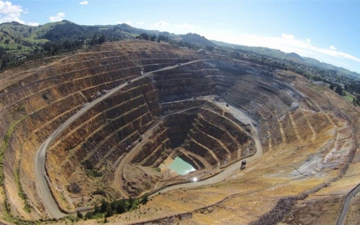 Oceanagold Mine d'or Auckland Nouvelle-Zélande 