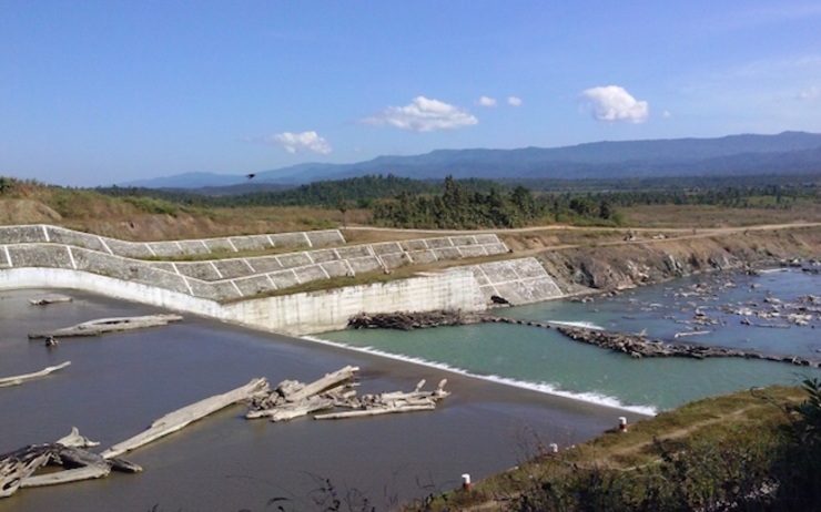 Opération en cours pour sauver le barrage Yazagyo en Birmanie