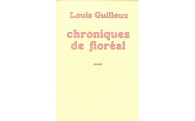 Chroniques de Floréal de Louis Guilloux 