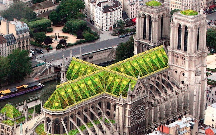 Notre-Dame Paris concours international architecture Londres Royaume-Uni Flèche