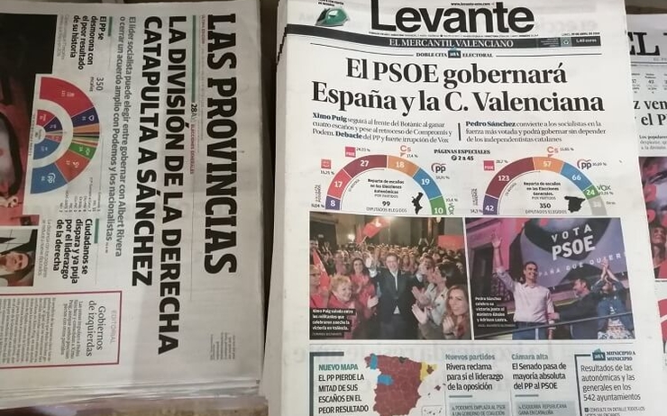 élections législatives Espagne avril 2019 