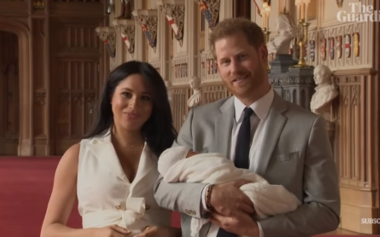 Baby Sussex nom dévoilé Meghan Markle Prince Harry Londres Royaume-Uni famille royale 