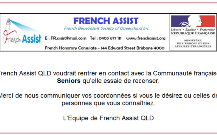 recensement french assist brisbane 