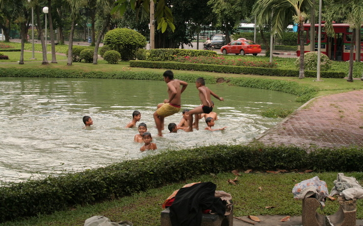 Enfants-Parc-Thailande